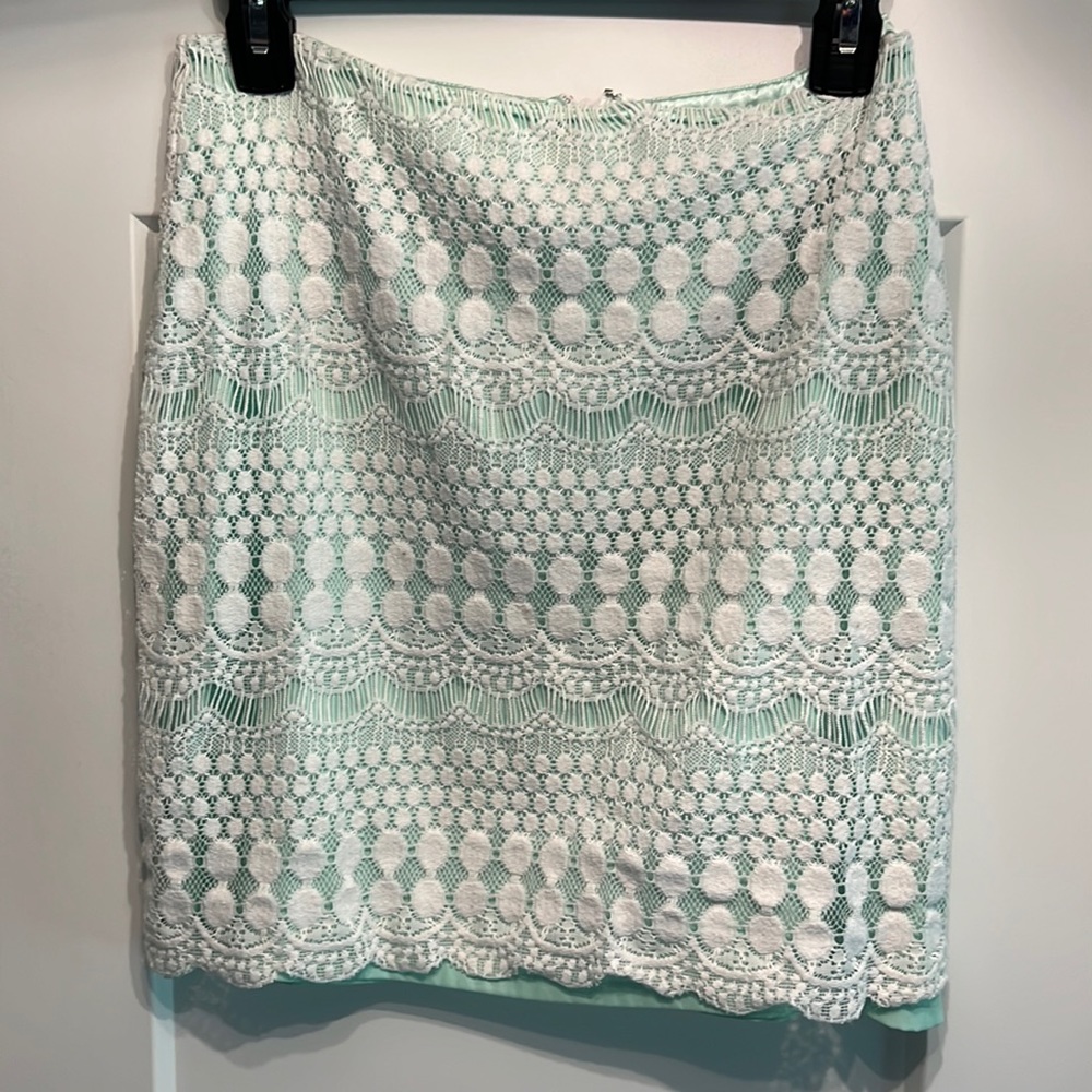 Gianni Bini Lace Mini Skirt